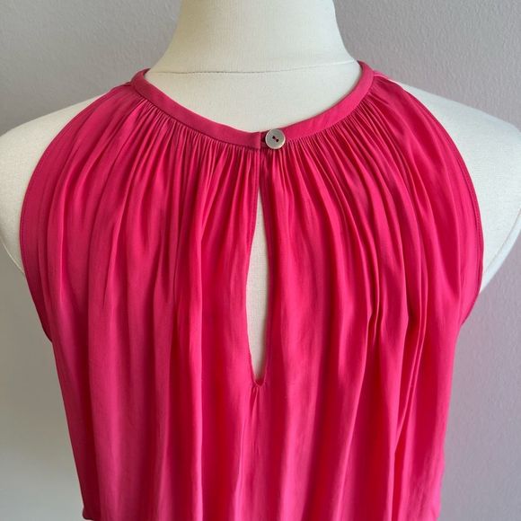Ramy Brook Paris Sleeveless Mini Dress in Riviera Pink Women’s Small - Picture 7 of 11